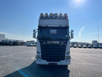 Scania R520 automaat, Retarder, stand airco